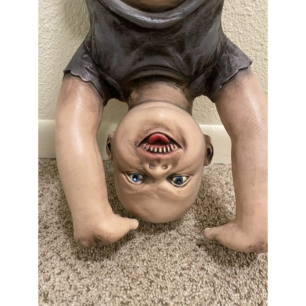 Spirit Halloween Zombie Baby Handstand Larry 20" - Picture 3 of 4